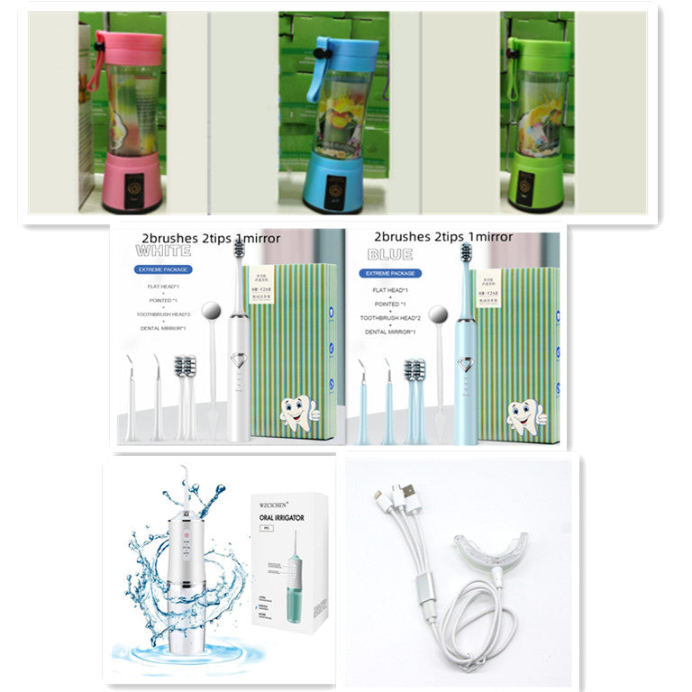 Portable USB Rechargeable Mini Blender & Juicer for Home Kitchen – Simple Electric Fruit Mixer