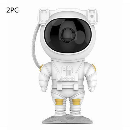 The Cosmic Astronaut Galaxy Projector USB , Atmospher Bedroom Table Lamp