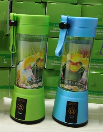 Portable USB Rechargeable Mini Blender & Juicer for Home Kitchen – Simple Electric Fruit Mixer