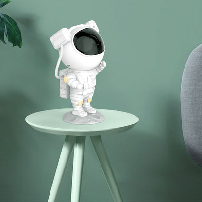 The Cosmic Astronaut Galaxy Projector USB , Atmospher Bedroom Table Lamp