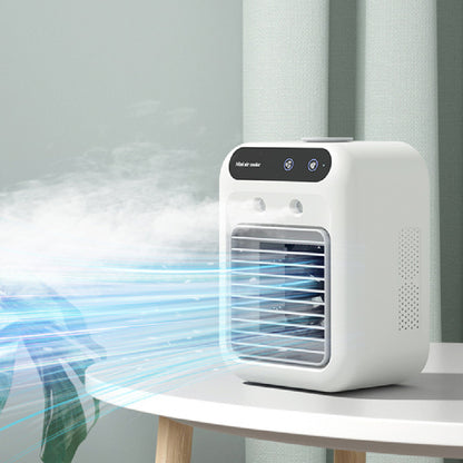 Portable Water Cooling Air Conditioner Fan for Room, Office, and Car