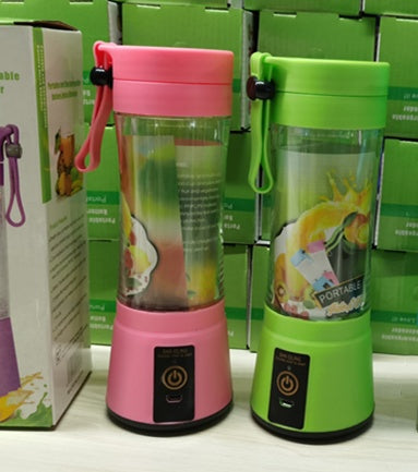 Portable USB Rechargeable Mini Blender & Juicer for Home Kitchen – Simple Electric Fruit Mixer