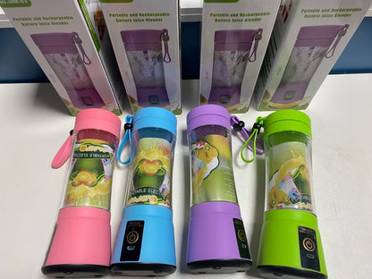 Portable USB Rechargeable Mini Blender & Juicer for Home Kitchen – Simple Electric Fruit Mixer