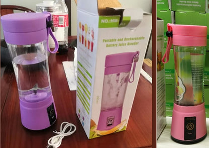Portable USB Rechargeable Mini Blender & Juicer for Home Kitchen – Simple Electric Fruit Mixer