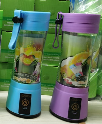 Portable USB Rechargeable Mini Blender & Juicer for Home Kitchen – Simple Electric Fruit Mixer