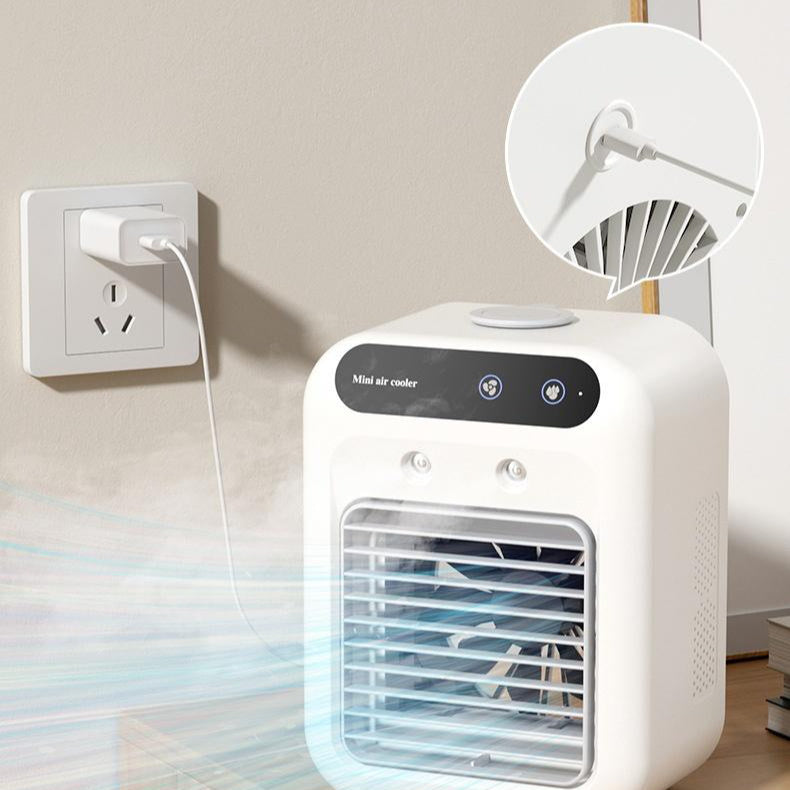 Portable Water Cooling Air Conditioner Fan for Room, Office, and Car