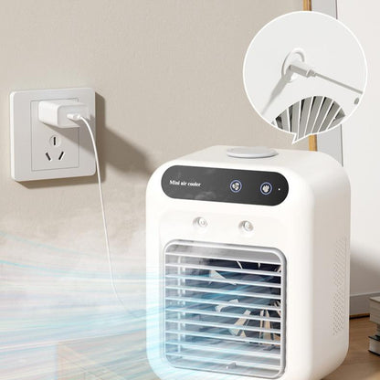Portable Water Cooling Air Conditioner Fan for Room, Office, and Car