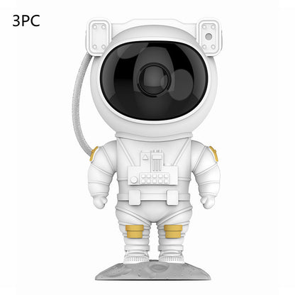 The Cosmic Astronaut Galaxy Projector USB , Atmospher Bedroom Table Lamp