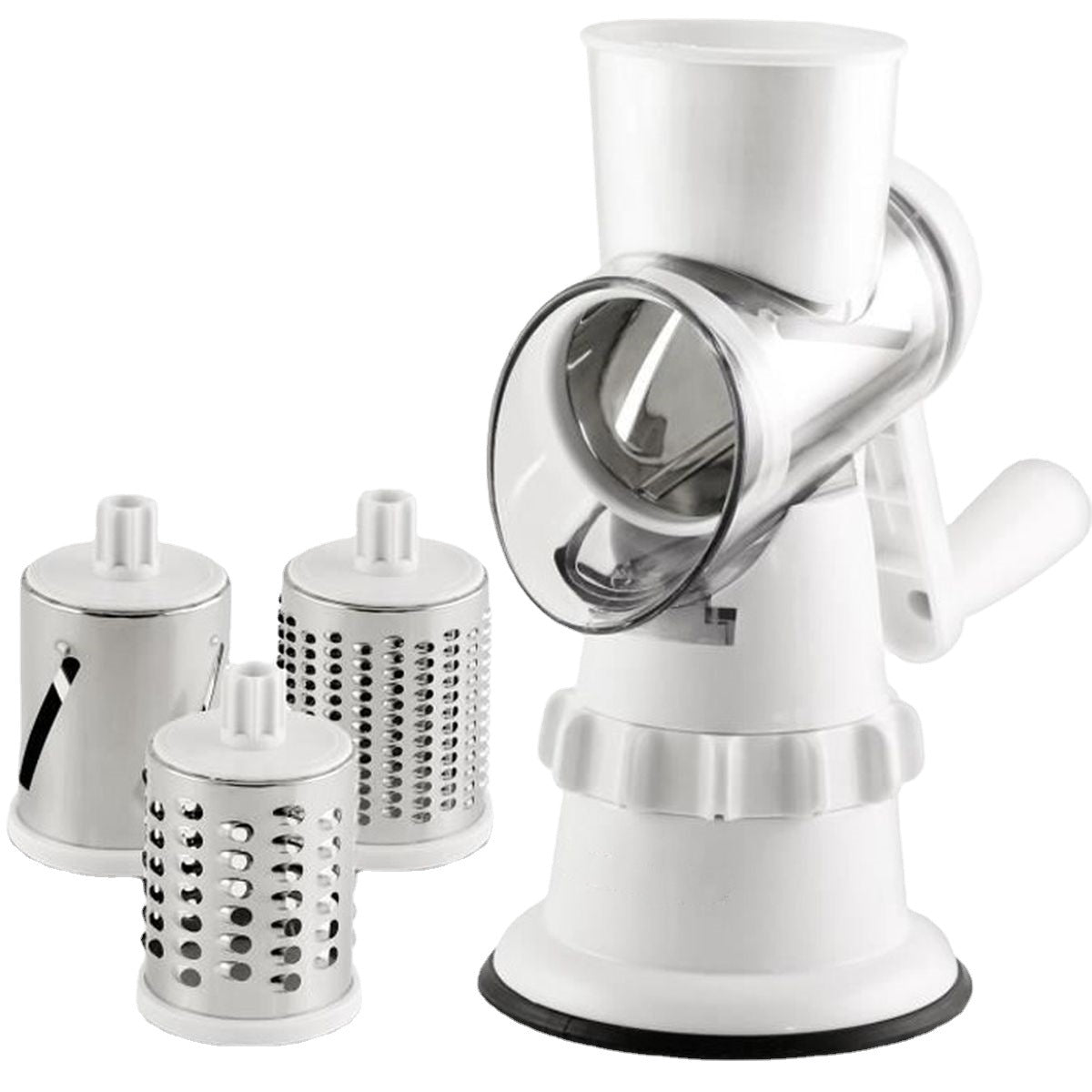 3-in-1 Manual Vegetable Slicer – Mandoline, Grater, Chopper & Shredder for Potatoes & Vegetables | Home Kitchen Gadget