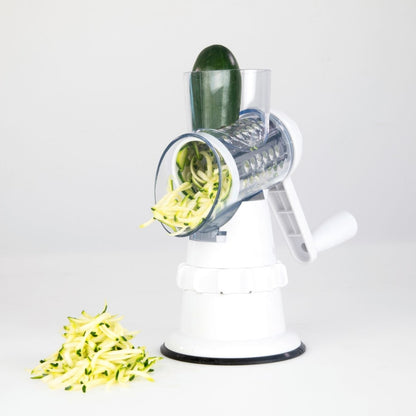 3-in-1 Manual Vegetable Slicer – Mandoline, Grater, Chopper & Shredder for Potatoes & Vegetables | Home Kitchen Gadget